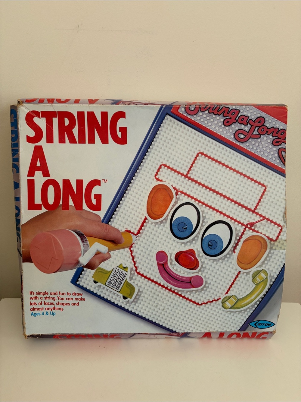 Arrow String A Long Kids Peg Art Board